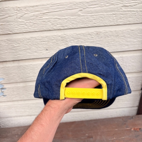 Vintage CO-OP Corn farming hat denim trucker hat snapback - Picture 3 of 7